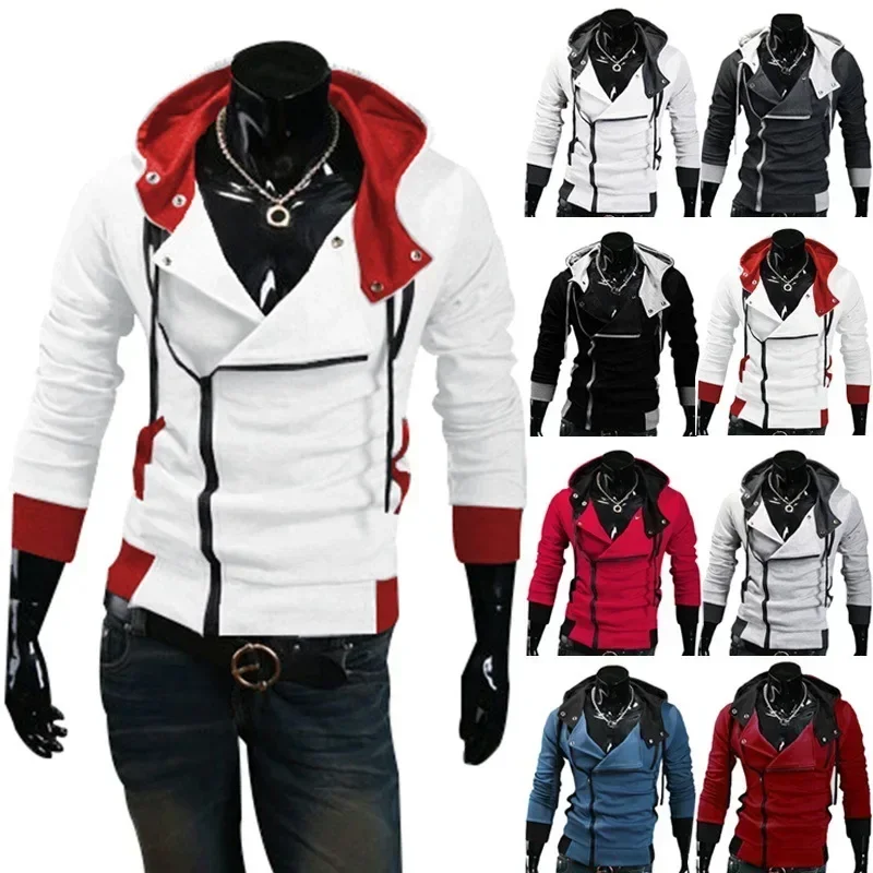 Doprava módnej kapucňovej mikiny bunda Muž Slim Killer Hoodie Conner Sweater s kapucňou bunda Cosplay kostým