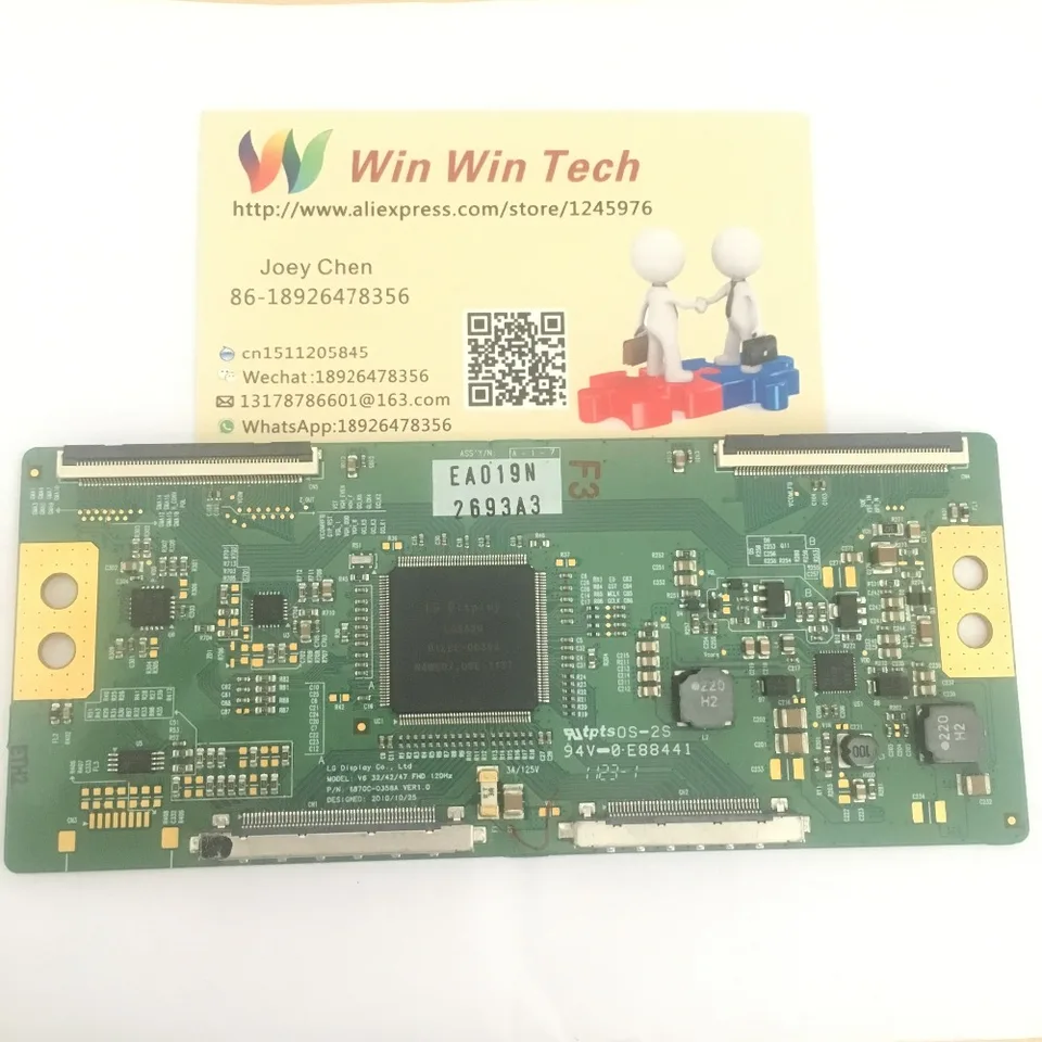 Doprava zadarmo Originál 6870C-0358A LCD Board pre V6 32/42/47 FHD 120Hz 6870C-0358A Ver1.0 Logic Board 6870C-0358A