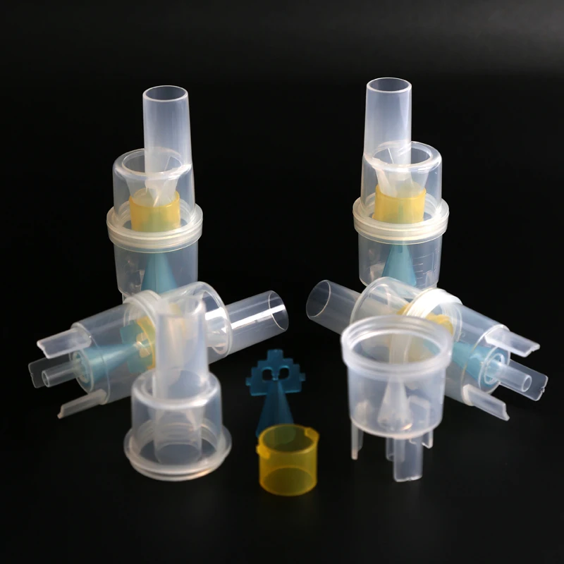 Doprava zdarma 1/2/3/5ks 10 ml atomizovaný sprejový pohár inhalátorov Diely Medicine Tank Cup CoP Compressor Nebulizer Health Care