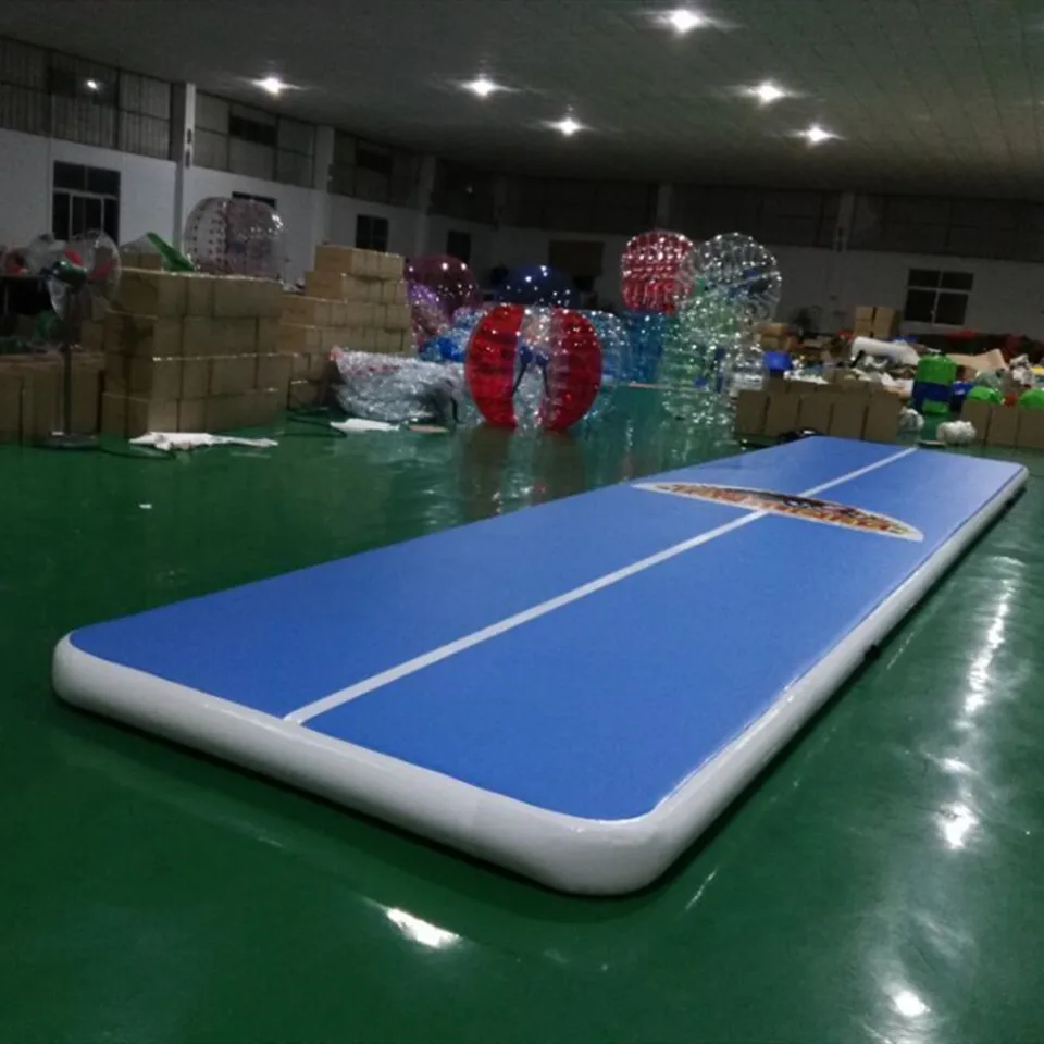 Doprava zdarma 15x2x0.2m nafukovacia gymnastika Mat Air Track Track Rat Mat nafukovacia gymnastika Airtrack pre výcvik s čerpadlom