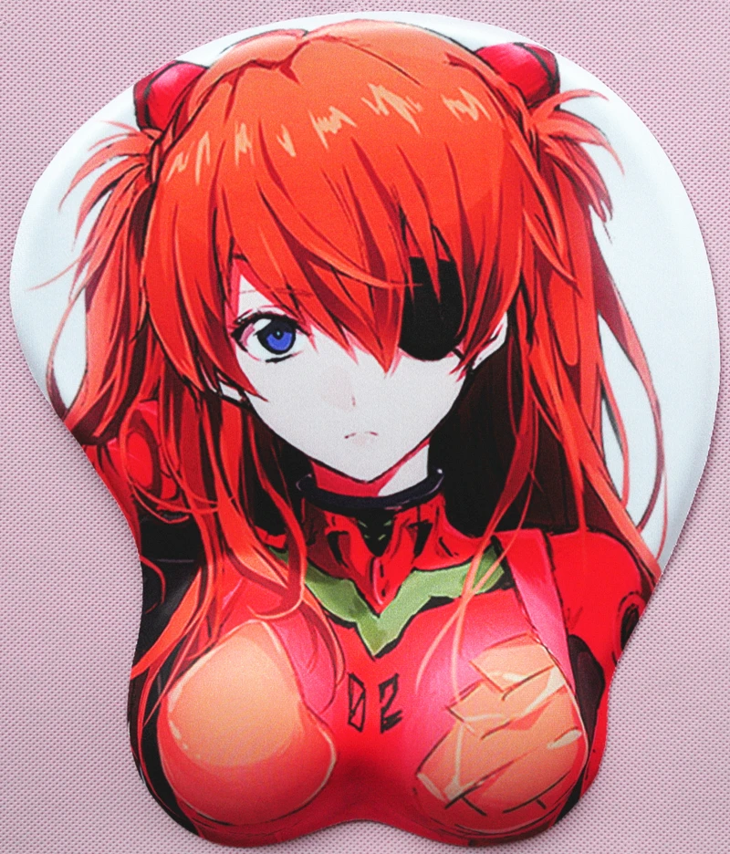 Doprava zdarma 3D náramky/anime krása/hrudná podložka Krásna podložka Mouse Pad Eva - Q Verzia divadla Asuka