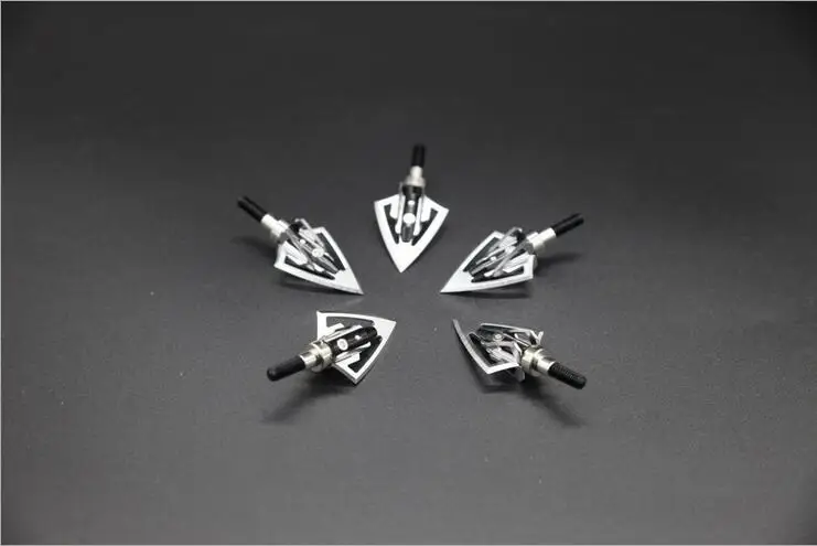 Doprava zdarma 6ks/šarža 100 grain 6 čepeľ Broadhead Arrow Tip pre lov kuše a zložené luky