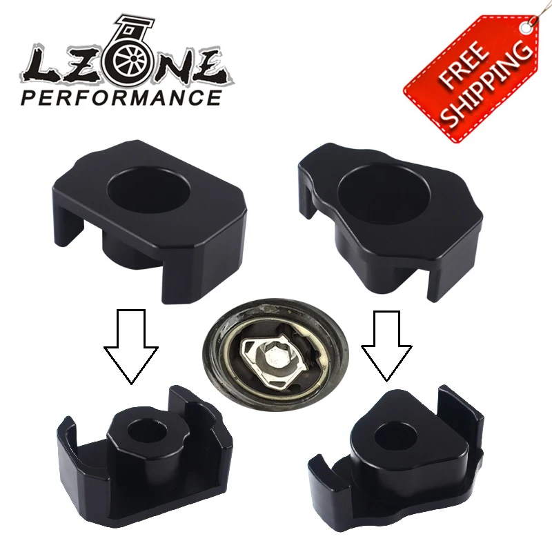 Doprava zdarma - nový príchod automobilu Hliníková hliníková mqb Dogbone Mount insert 2model Fits For pre VW Mk7 Golf 8v pre Audi A3 S3 TT TTS