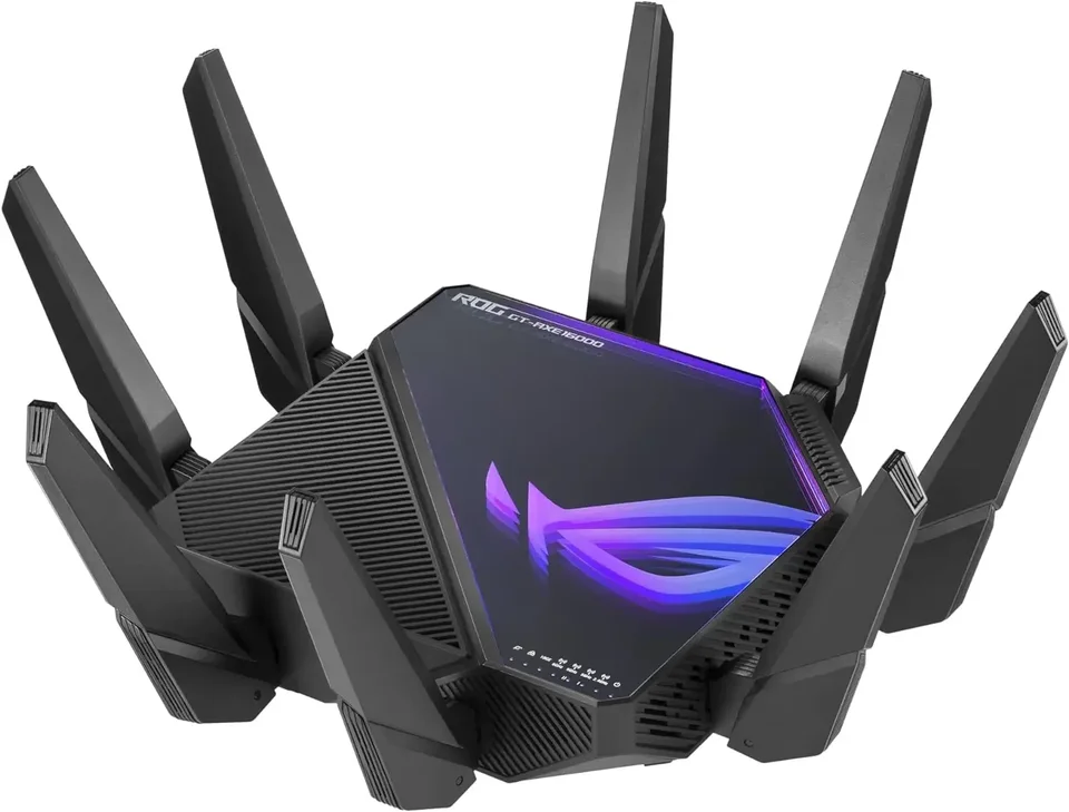 Doprava zdarma.Rog Rapture WiFi 6e Gaming Router (GT-Axe16000)-Quad-Band, 6 GHz Ready, Dual 10G Ports, 2,5 G Wan Port, Aimesh Su