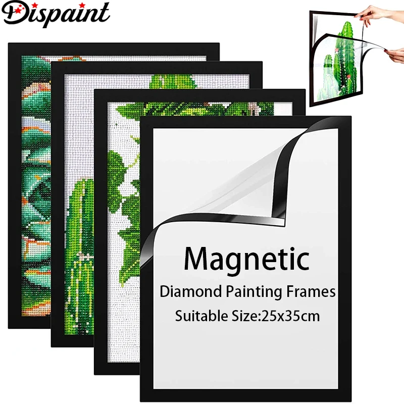 Dopustenie prémiového diamantového maľovania - magnetické a sebapoškodzujúce, ideálne pre vnútornú veľkosť 25cmx25/35 cm, domáce dekorácie Art vytesnenie