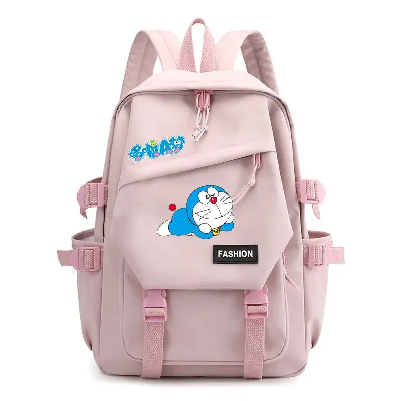 Doraemon Robot Cat Cartoon Roztomilý módny batoh Študent Schoolback vak veľká kapacita Cestovná úložná taška