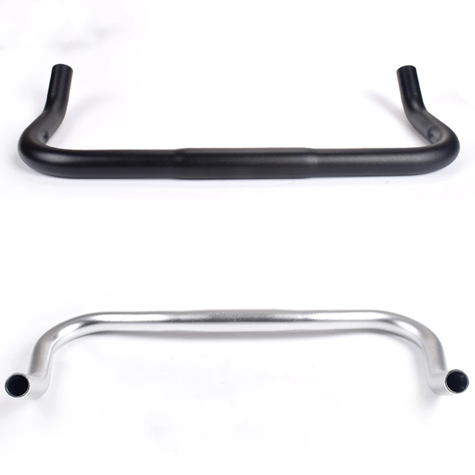 Dosiahnite optimálnu manipuláciu a kontrolu pomocou hliníkovej zliatiny Road Road Bicykel Bullhorn Bend Bar, 25 4*370 mm veľkosti