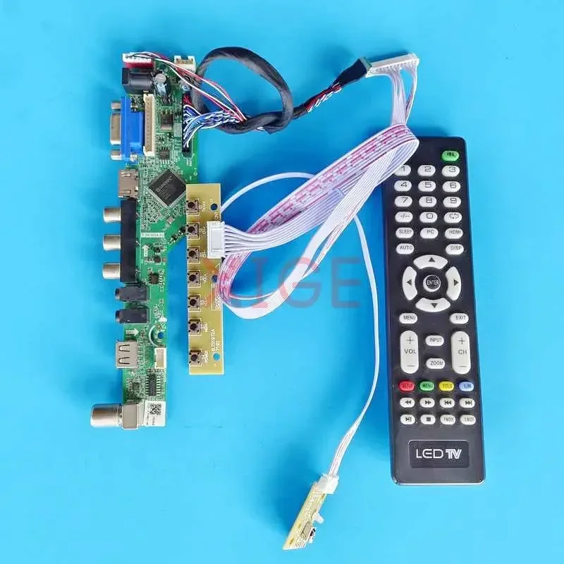 Doska ovládača ovládača súpravy pre HSD101PFW2-B00 HSD101PFW4-A00 USB+AV+VGA+HDMI Matica laptopu 10.1 