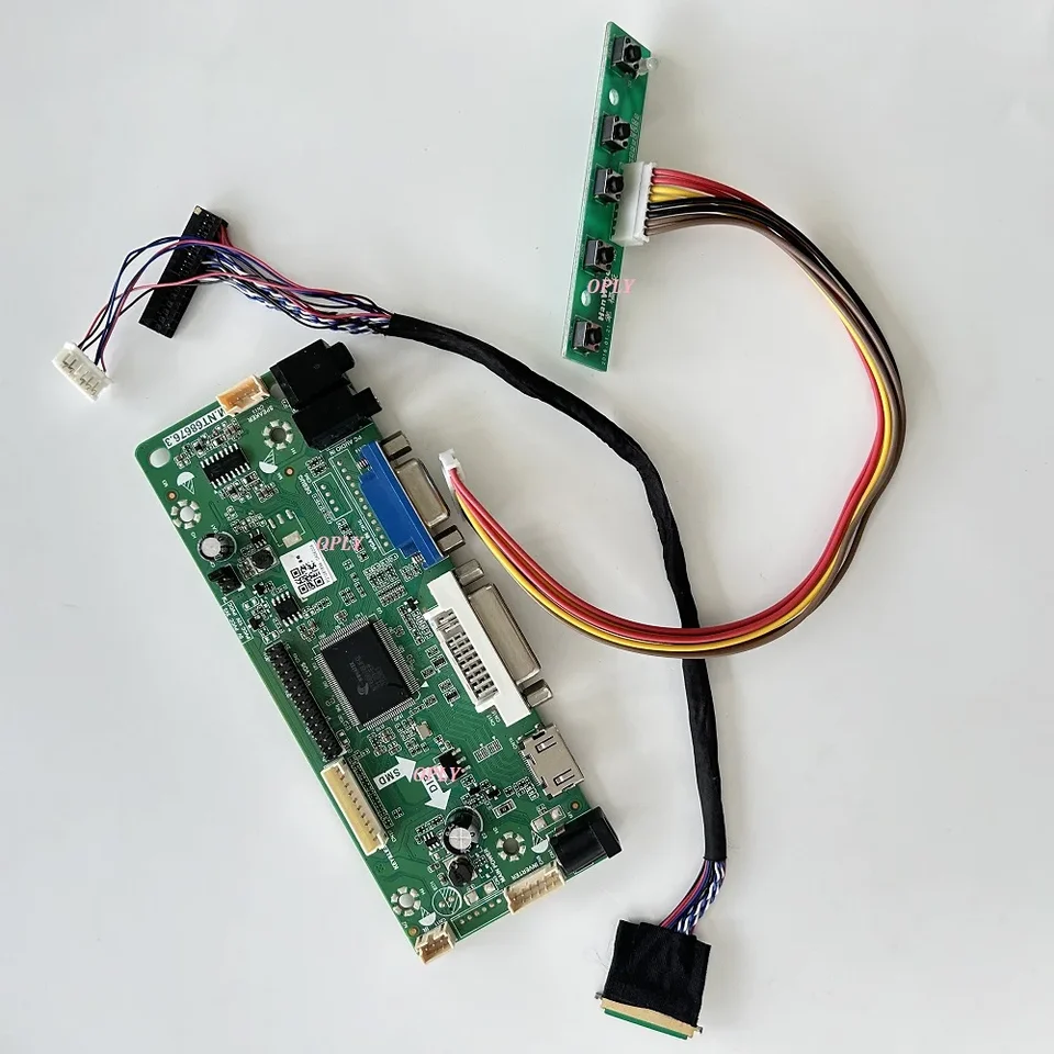 Doska radiča HDMI kompatibilná DVI VGA pre HB140WX1-100 HB140WX1-200 HB140WX1-300 HB140WX1-101/400/500/503/600 1366x768