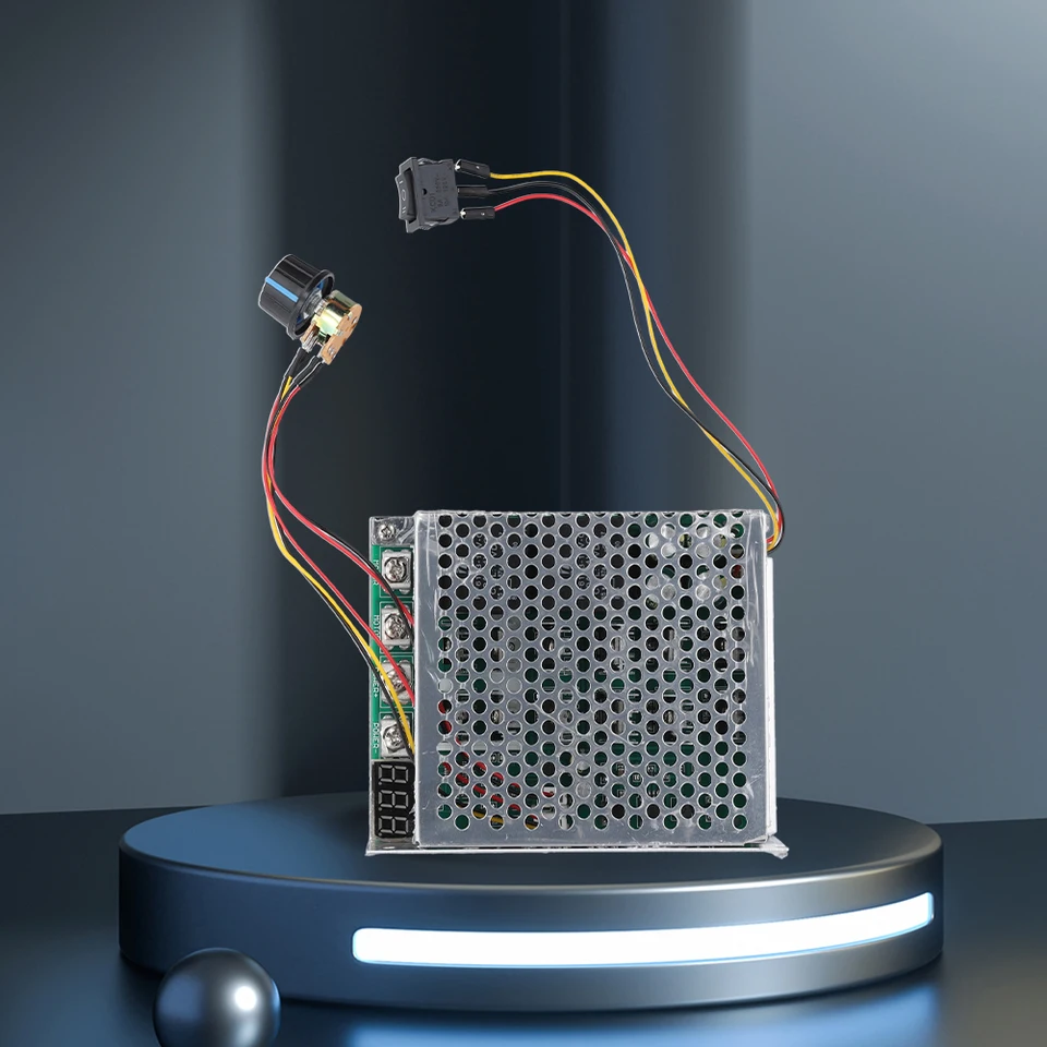 Doska riadiaceho ovládača motora DC 10-55V Digital DC PWM Motor Governor 100A 12V 24V 48 V dopredu/spätná elektronická komponenty