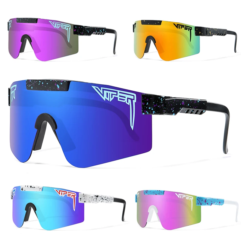 Dospelé slnečné okuliare UV400 Pit Viper Slnečné okuliare Men Ženy baseball softball slnečné okuliare Muž Žena Vonkajšie okuliare Športové okuliare MTB odtiene