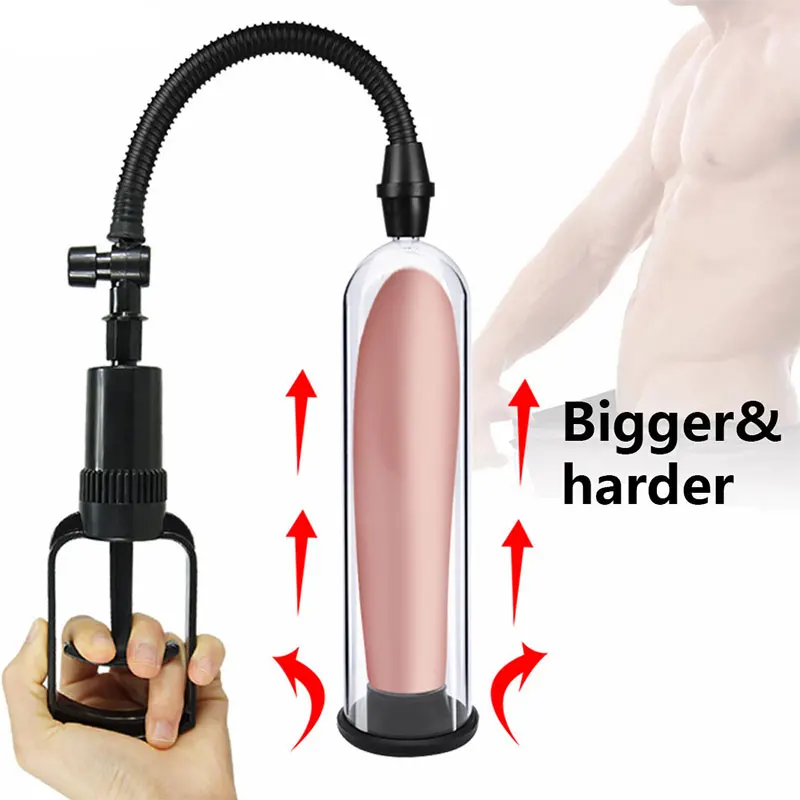 Dospelí Sex Products Mužský penis trénera Pump Manual