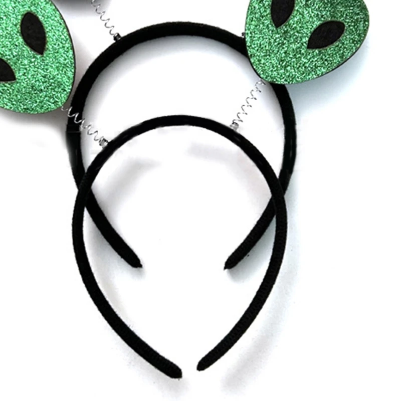 Dospelí skákanie mimozemšťanov dievčatá Halloween Hairband Cosplay Hair Decors