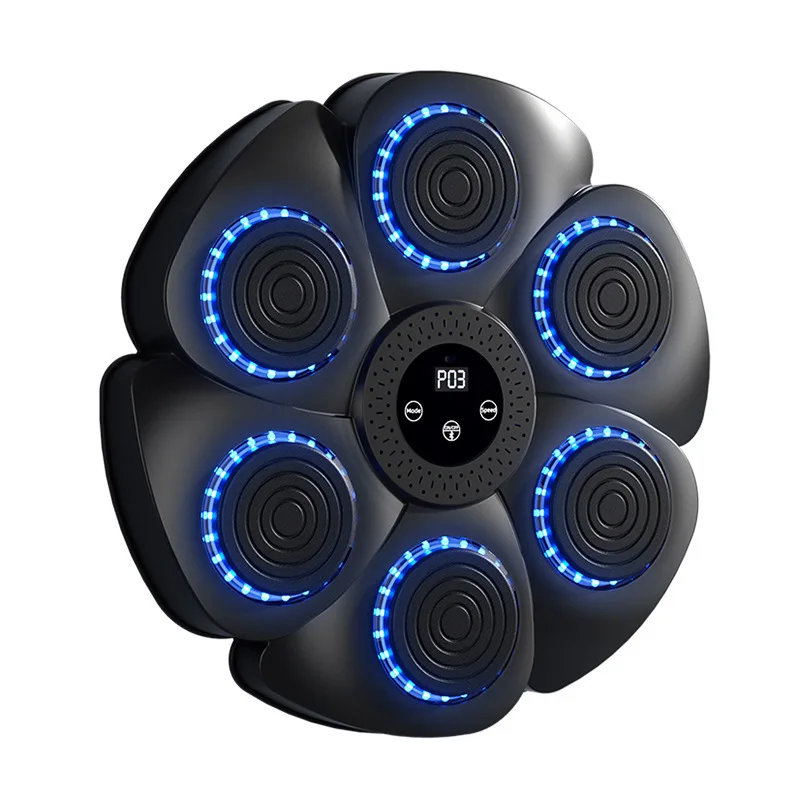 Dospelý inteligentný tréner visiaceho boxu, domáca boxerská stena cieľový box cieľová bluetooth hudba