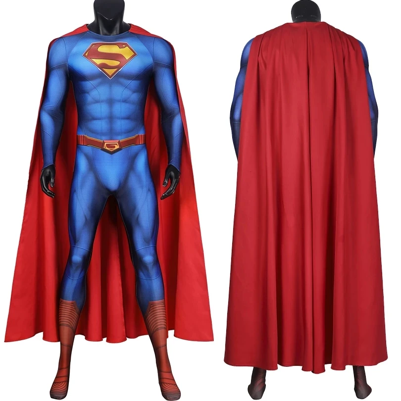 Dospelý super chlapec a Lois Clark Kent kombinézy Cosplay kostým Halloween maškarádu párty