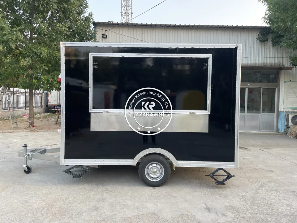 Dot Outdoor Concesie Food Trailer Taco Box Pizza Trailer Ice Cream BBQ Truck Trailer USA Schválené