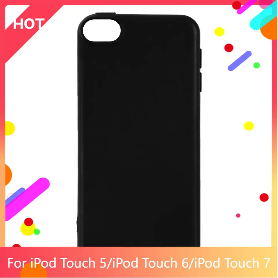 Dotknite sa 5 puzdra Matte Soft Silikone TPU Zadný kryt pre iPod Touch 6 iPod Touch 7 Pase Puzdro Slim ShockProo