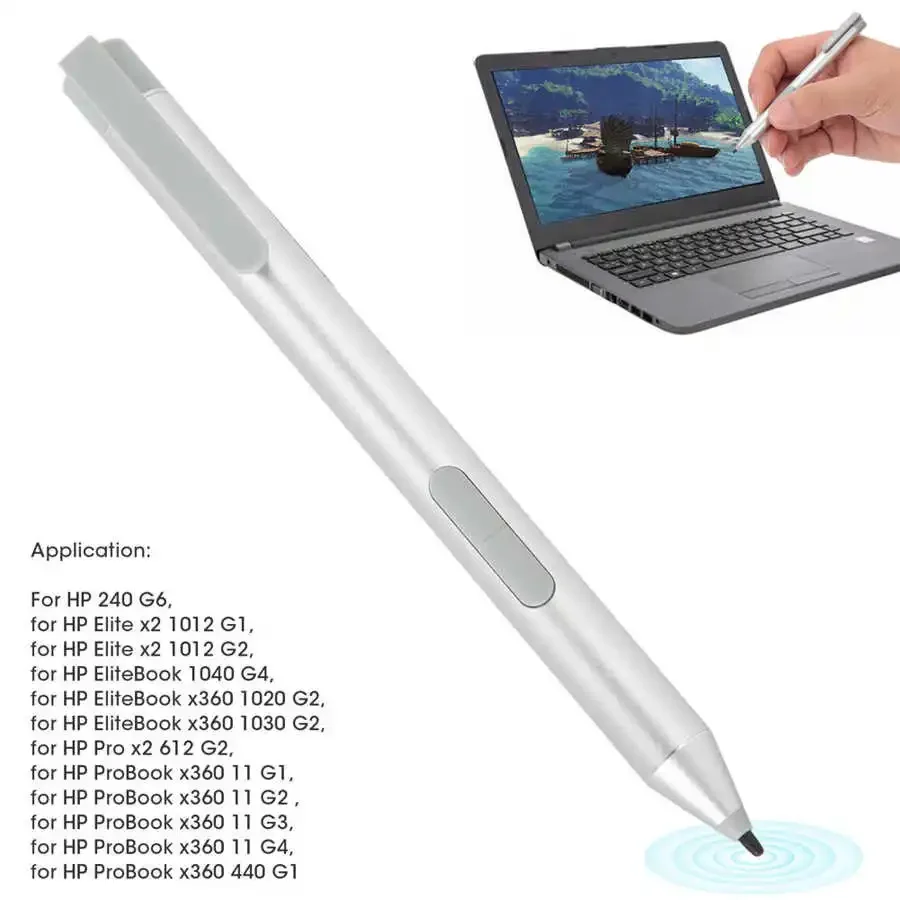 Dotyková obrazovka aktívny stylusový pero Pad Pad Digitálne pero pre HP PRO X2 612 G2 2in1 notebook PC T4Z24AA