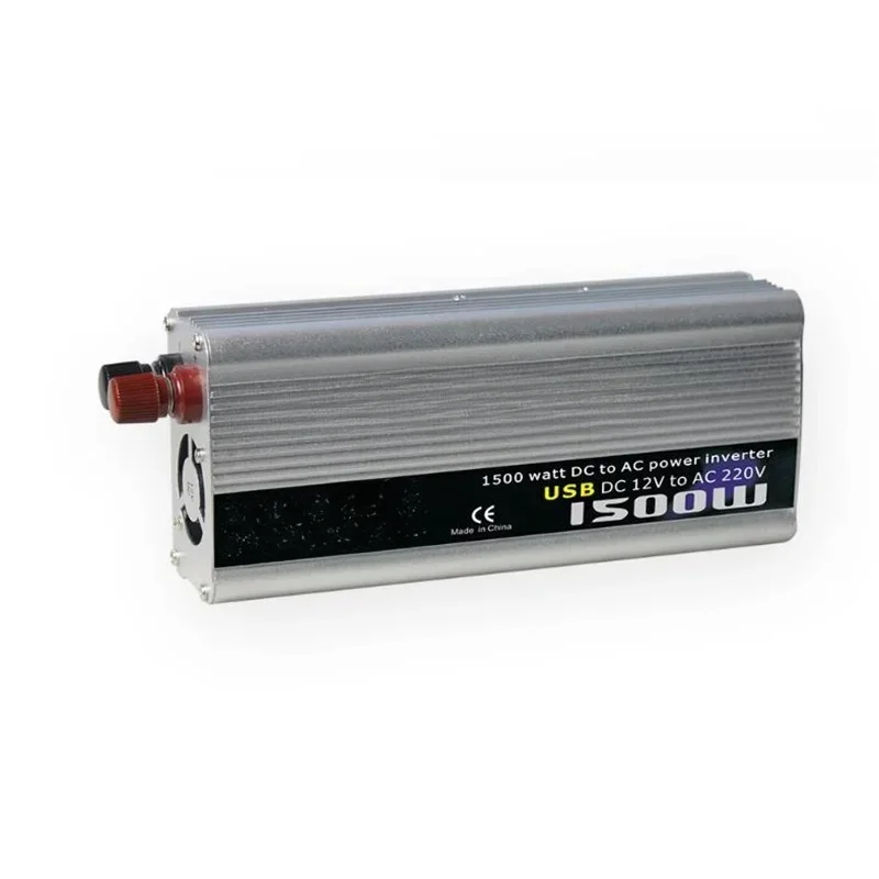 Doxin 1500 W CAR 12V až 220 V 110 V Power prevodník s vysokofrekvenčným meničom USB