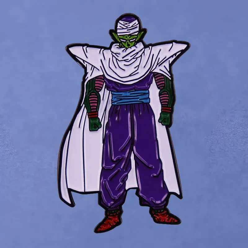 Dragon Ball Piccolo Anime klopa Pins batoh džínsy smalt brošňa pin dámske módne šperky darčeky kreslené odznaky