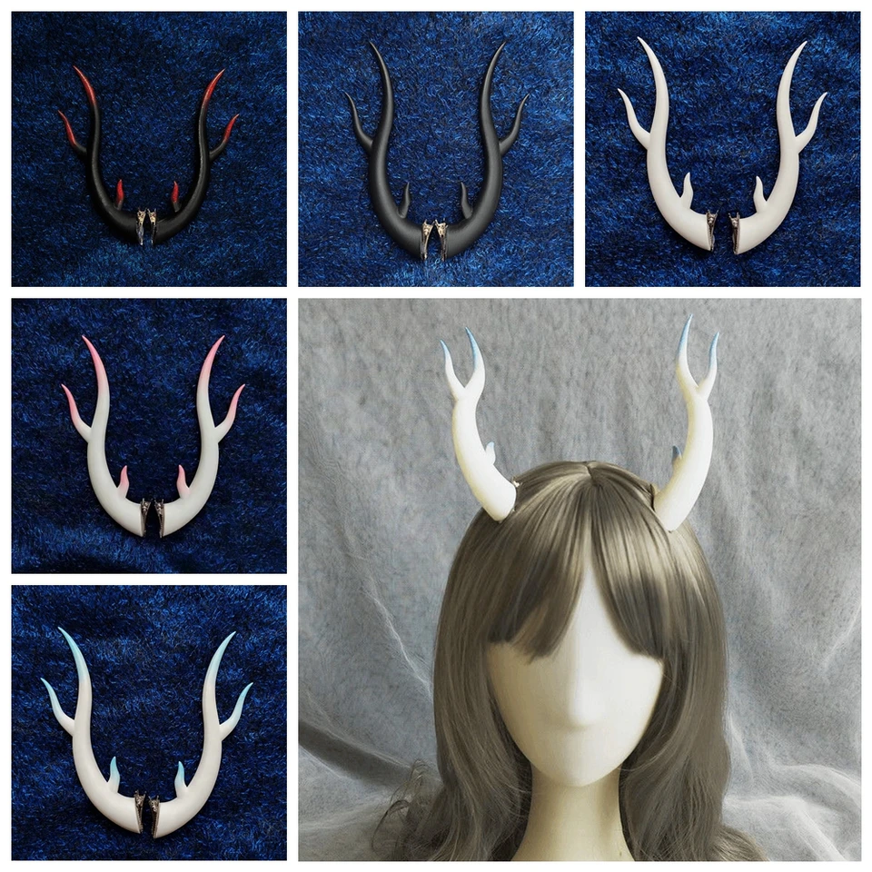 Dragon Horn Headwear Hanfu Doplnky starožitný štýl drak matka vlásenky Halloween vianočné luxusné kostýmy Kostýmy doplnky