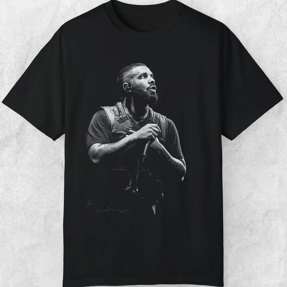 Drake vintage tričko úžasné hip hop rapper casy retro bavlna muži ženy