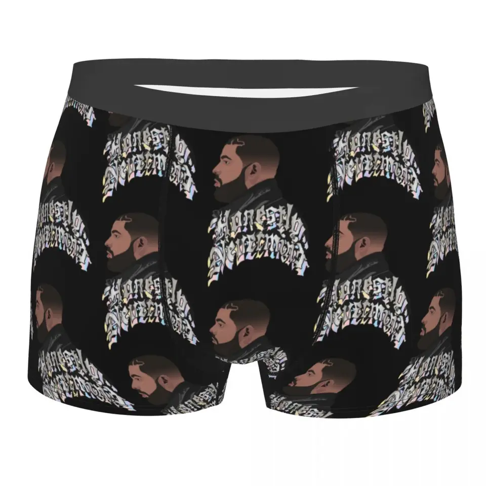 Drake úprimne Nevermind Men Boxer Blifss spodky vysoko priedušné vysoko kvalitné narodeninové darčeky