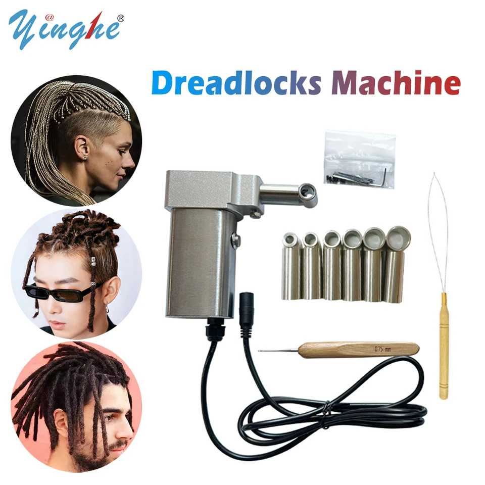 Dreadlocks Machine ， Prenosné elektrické drevené drážky výrobcu pre ľudské vlasy Loc, stroj Dreadlocks vyrába a pripojí dredy