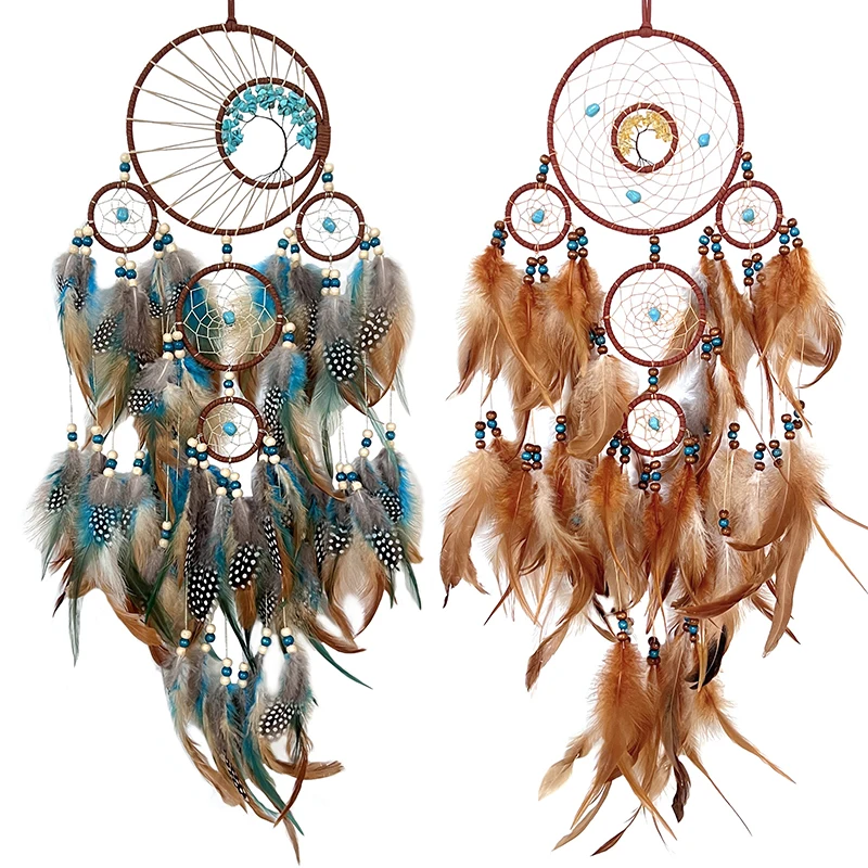 Dream Catchers Tree of Life Dreamcatcher Domáca dekorácia Indov