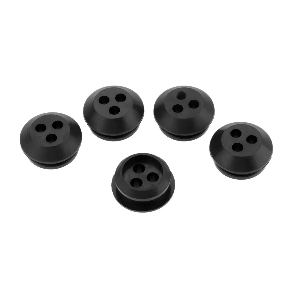 DRELD 5PCS Guma 3 jamka Palivové vedenie plynovú nádrž Grommet Fit for Echo GT-200EZR Zastrihávača Lawn kosačka 13211546730 V137000030 výmena