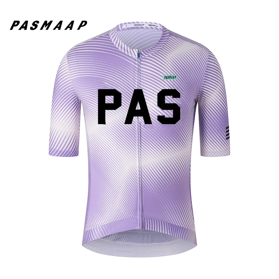 Dres cycling Pasmaap pre mužov, krátky rukáv, profesionálny tím, MTB, oblečenie na cestné bicykle, priedušné košele na bicykli, 2025