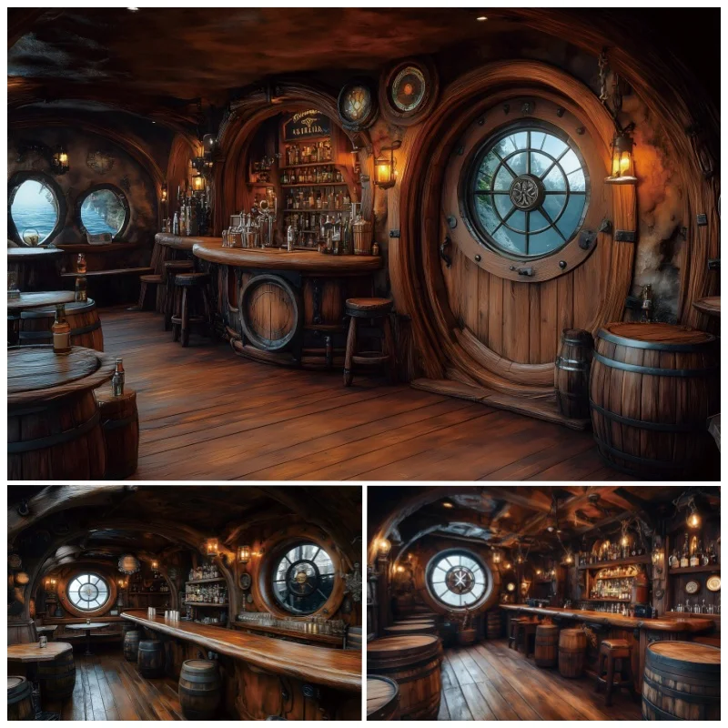 Drevený dom Bar západný salón Photography Pozadie barely stodoly dvere narodeninové oslavy dekorácie Kady Photo štúdio Photocall