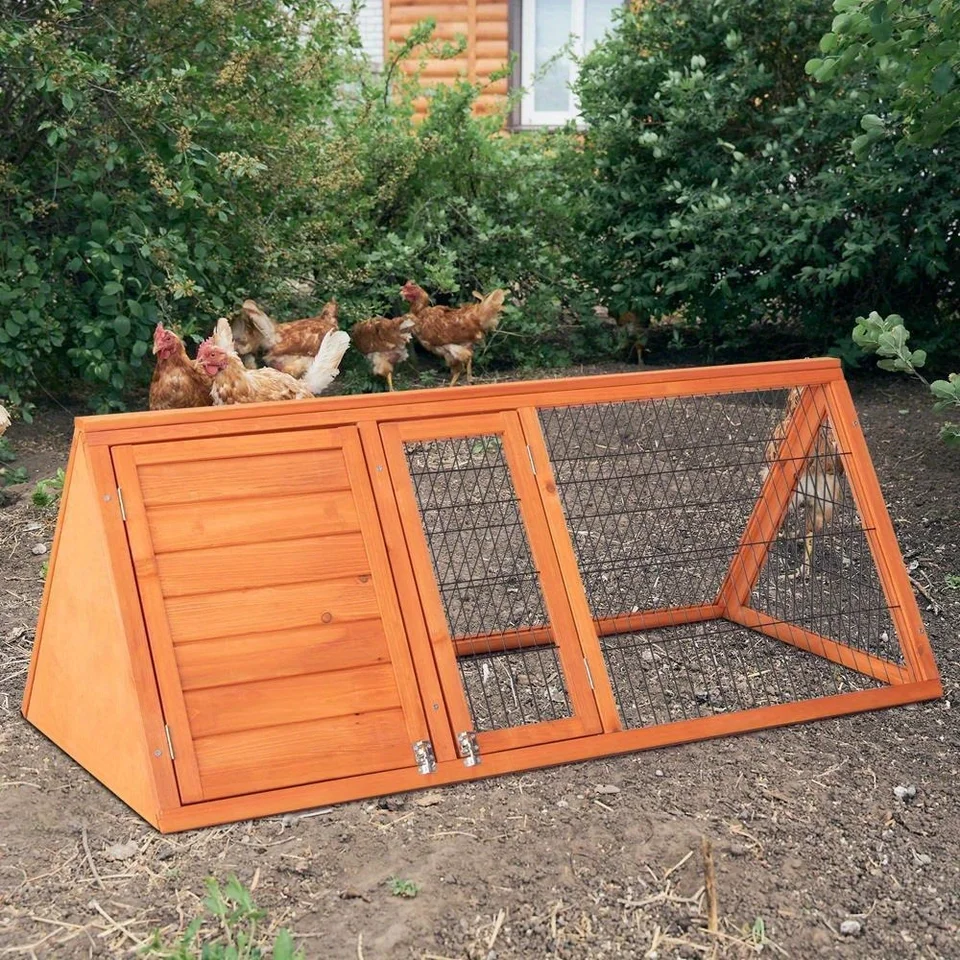 Drevený kuracie koláče králiky hutch hutch klietka drevo s malými zvieratami preteky