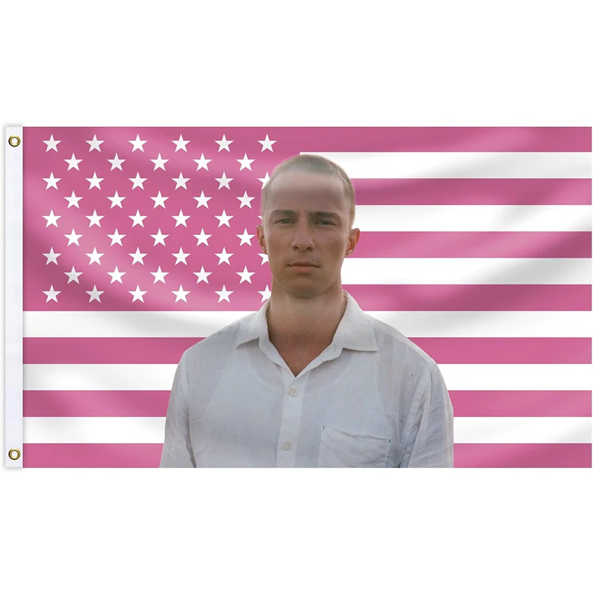 Drew Pink America Flag Starkey Tapestry 3x5ft Plagát Funny Banner pre internátnu spálňu Wall College Party Indoor Outdoor Ozdoby