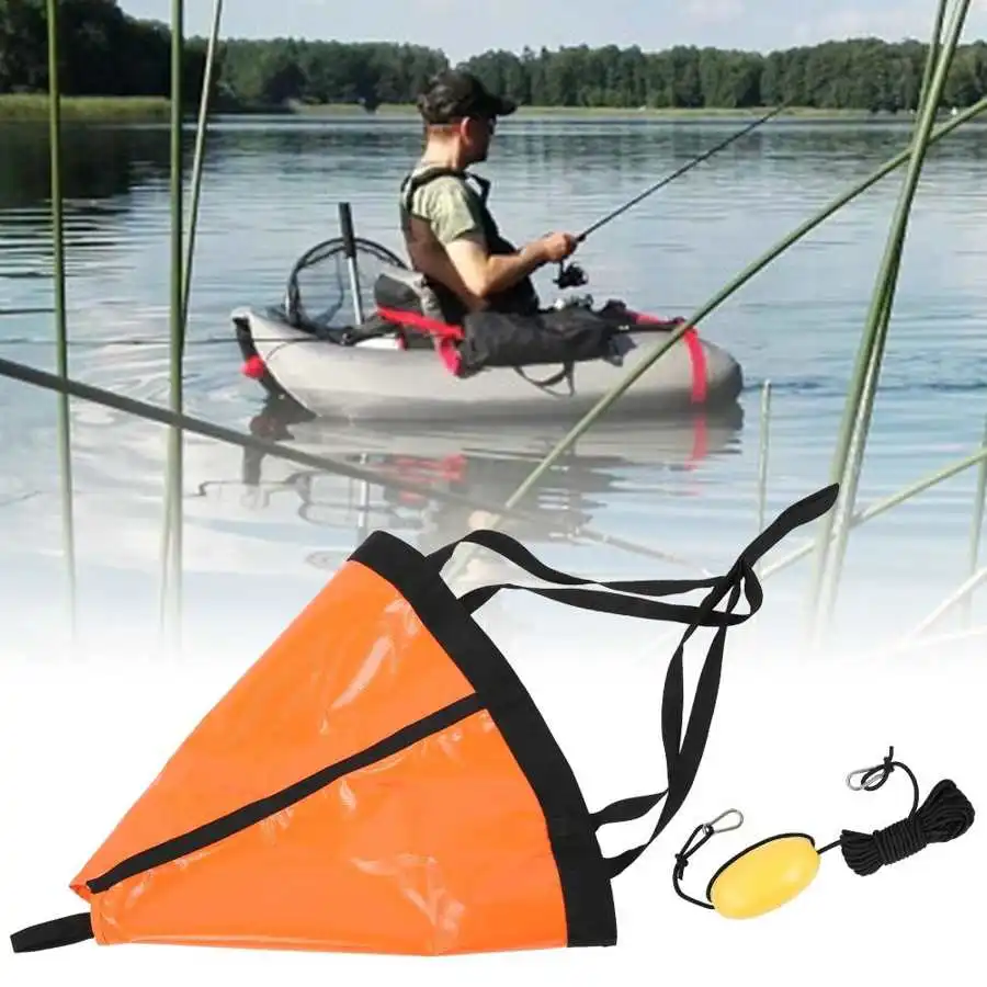 Drift Tow Lope Trow Line Prenosné rybárske súpravy príslušenstva pre rybársku loď/kajak/kanoe