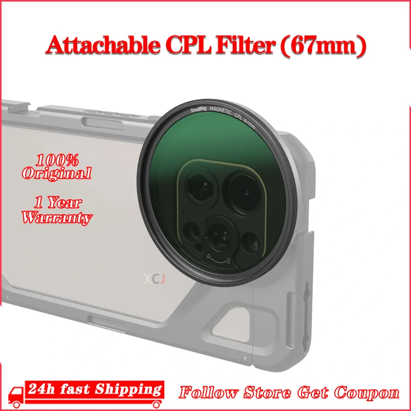 Drobný pripojený CPL filter (67 mm) 4582