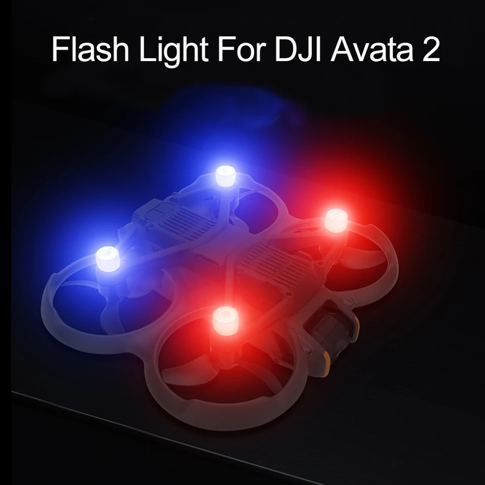 Drone Strobe Lights RGB LED svetlá pre DJi Avata 2/ Mini 4 Pro/ Air 3/ Mavic 2/ Air 2s/ FPV Drony DRONS LET LAMP DODATOK