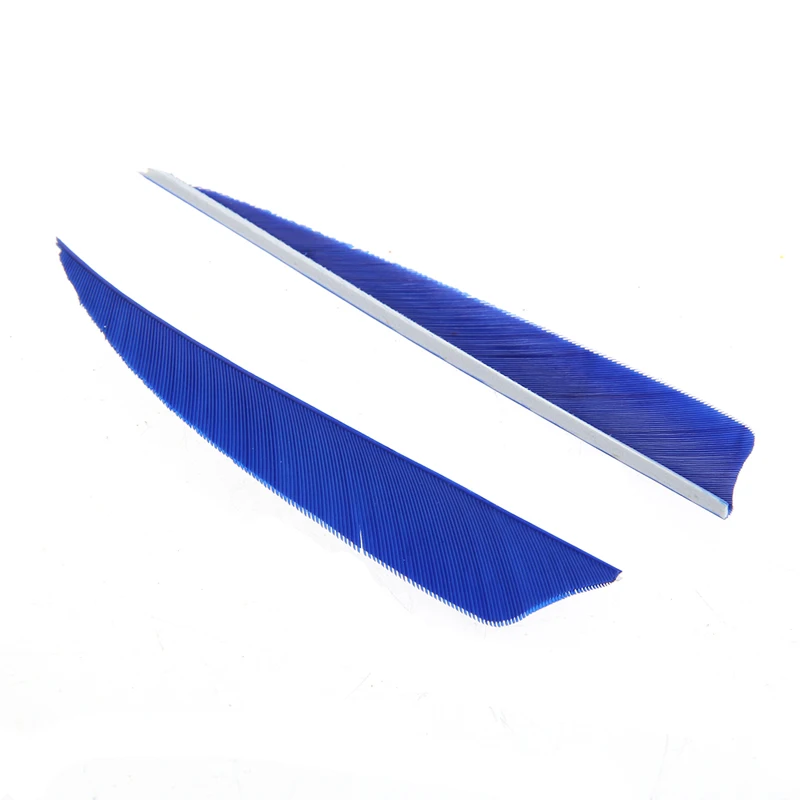 Dropship 50ks 4 palcový štít v tvare morčacie perie pre šípky Fletching for For