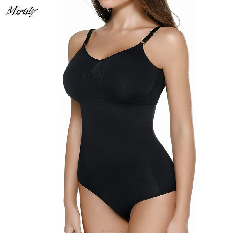 Dropship Spaghetti Strap BodySuits Compression Body Suit Otvorené rozkrok Shapewear Slimming Body Shopper Smooth Out Women Bodysuit