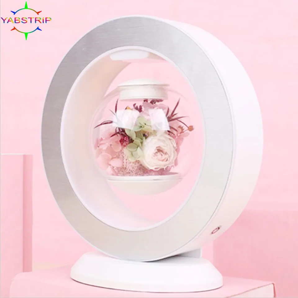 Dropshipping Levitating Air Bonsai Pot Rotácia kvetináča kvetináče Magnetické suspenzia plávajúce hrnce na kvetináče domov