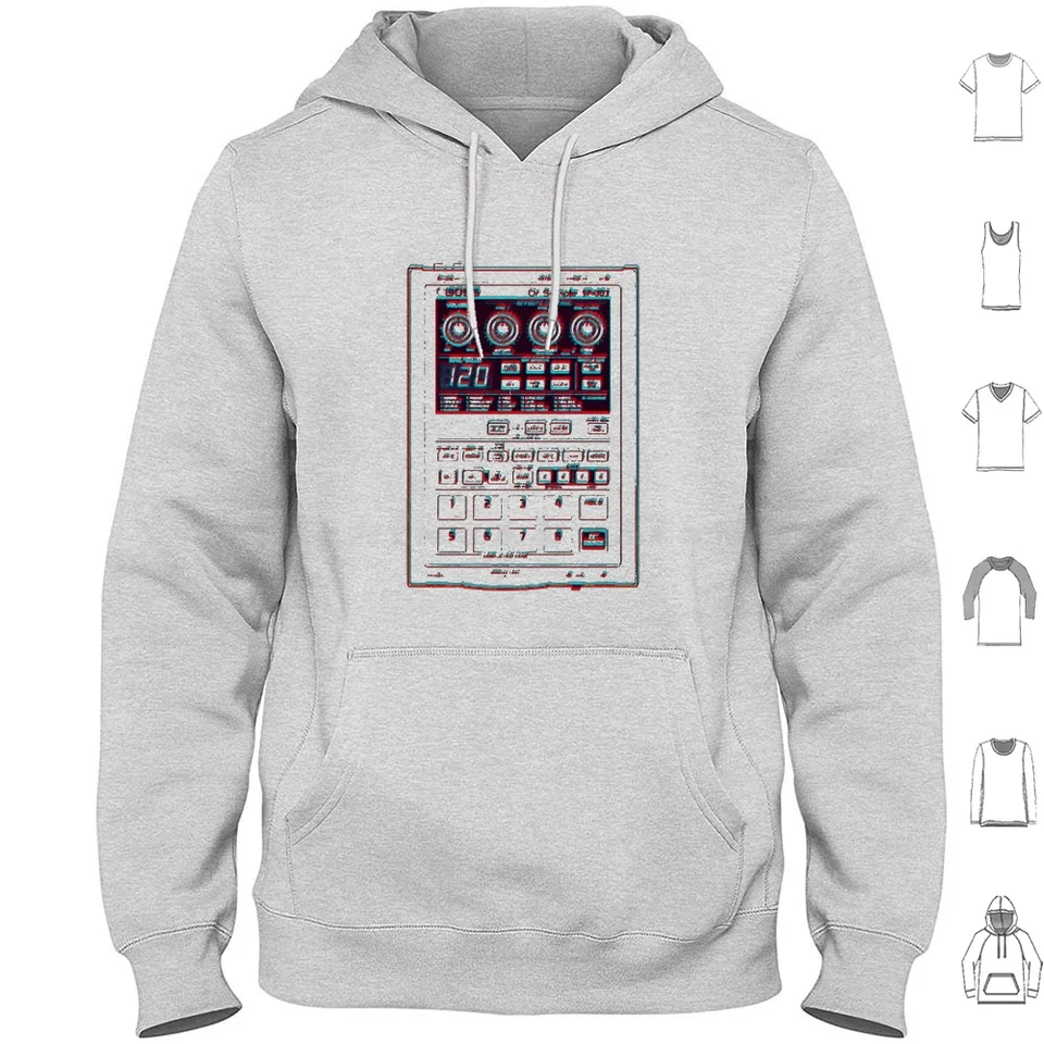 Drsampler košeľa Roland SP-303 košeľa umelecké mikiny s dlhým rukávom drsampler drspler DR vzorkovač DR vzorkovač sp303 sp303