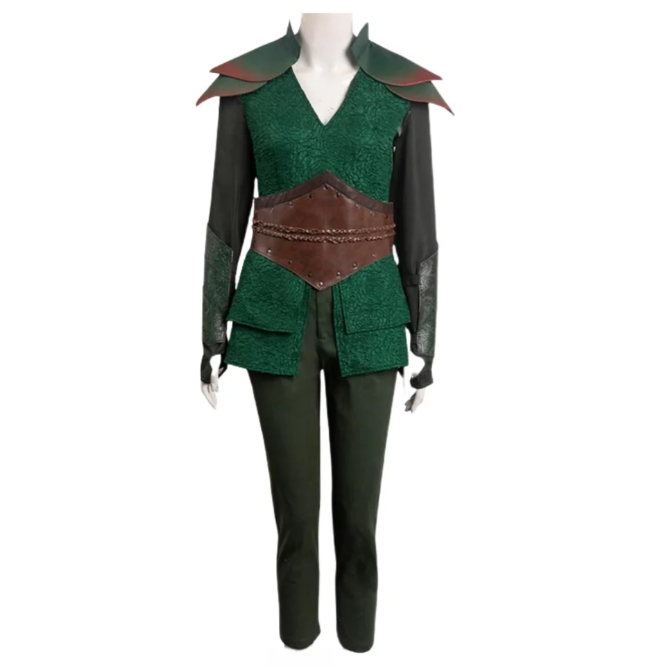 Druid Cosplay kostým pre ženy dievčatá pre dospelých Anime Anime outfit Halloween Cos D04