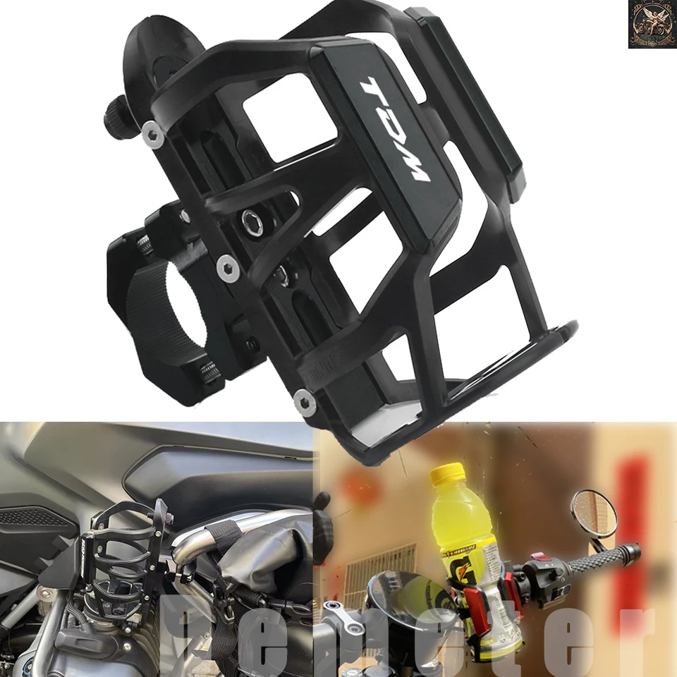 Držiak kanvice pre Yamaha TDM850 TDM900 TDM 850 900 Po celé roky CNC príslušenstvo nápoj Fľaša na fľašu Drink držiak držiak na motocykel
