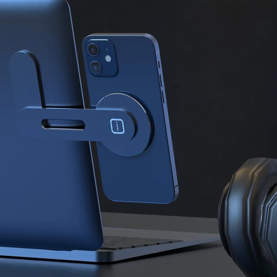 Držiak magnetického telefónu pre iPhone 12 Pro Magsafe Metal Laptop Stander pre iPhone 12 držiak na bočné montáž tabletu pre držiak iMac