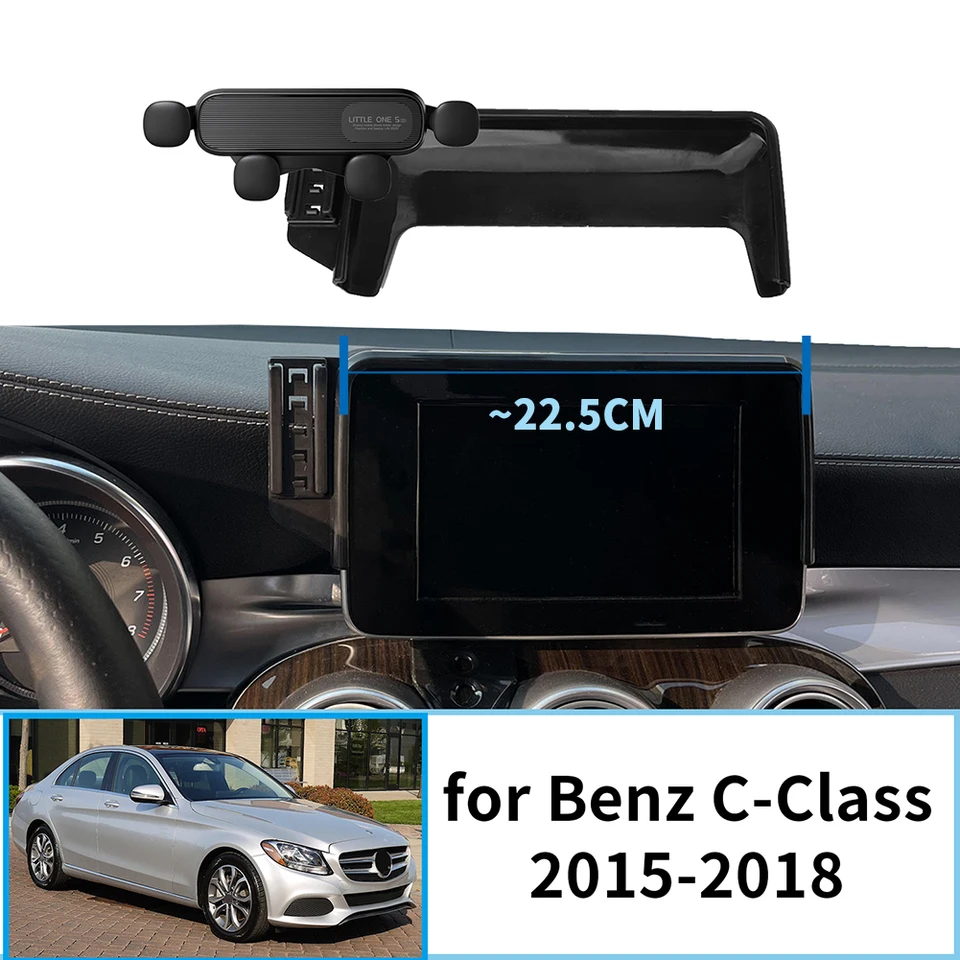 Držiak mobilných telefónov pre mobilný telefón pre Mercedes-Benz Class 2015-2018 (7.0in) W205
