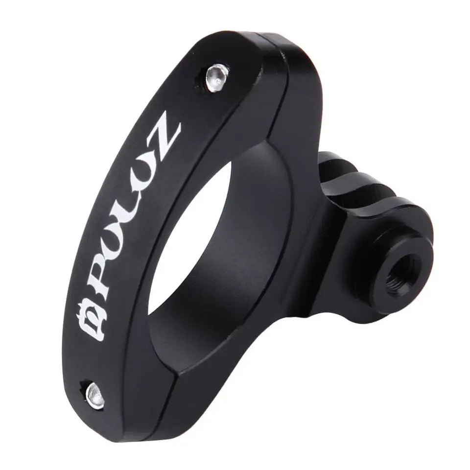 Držiak na držiak na držiak na rukoväť na bicykli Hliníkový držiak na cyklistické klipky na bicykli pre GoPro Hero 7/6/5/4/3+/3/2/1