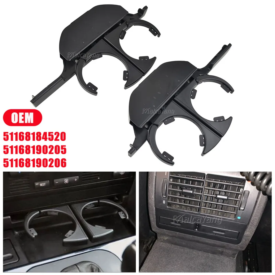 Držiak na držiak na vozidlo Drink Držiteľ vody pre BMW E39 523i/525i/528i/530I/540I 520I/525TDS/523D/530D M5 51168190205 51168184520