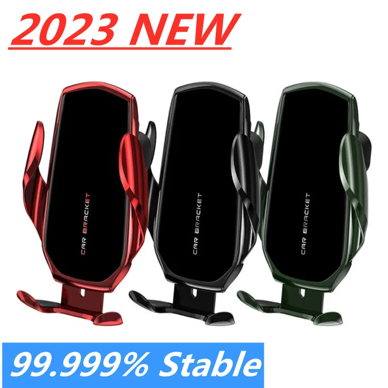 Držiak na gravitáciu automobilov držiak Mount Stand Air Vent Clip GPS mobilná bunková podpora v aute pre iPhone Xiaomi Huawei Samsung