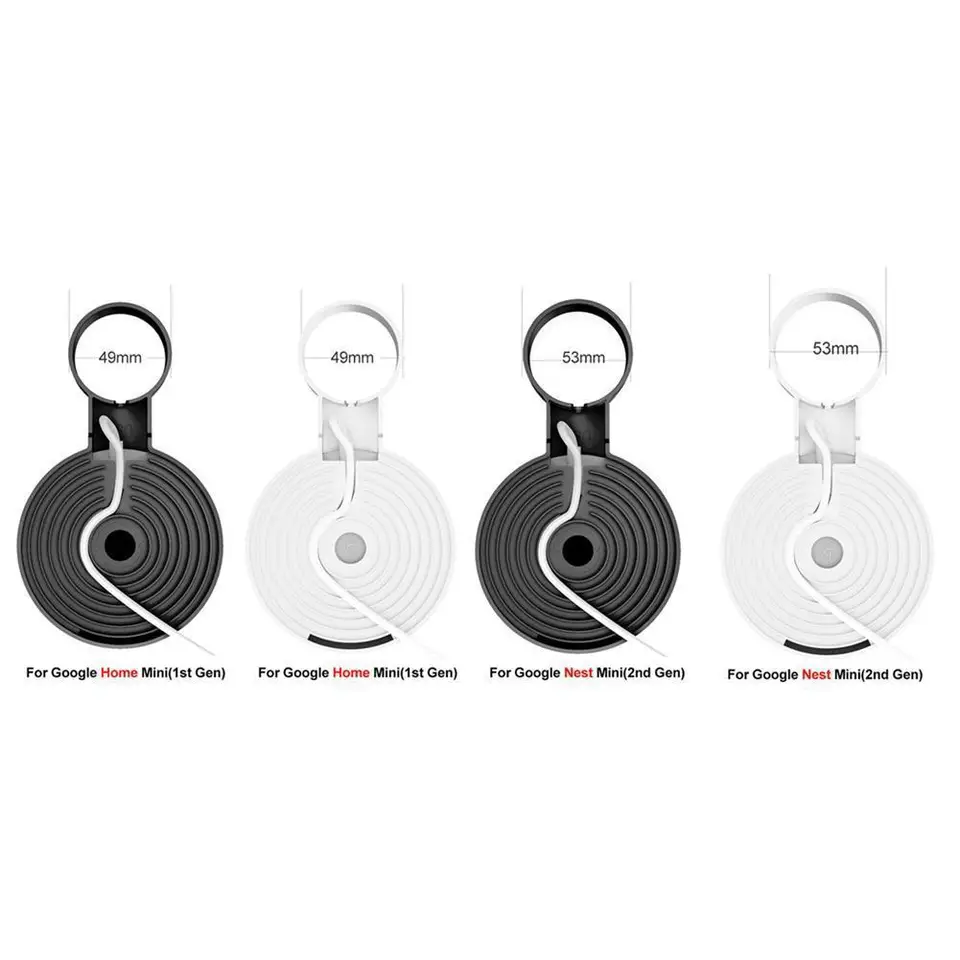 Držiak na nástenný držiak pre Google Home Mini Nest Mini Holder Voice Assistant Smart Domov Držka