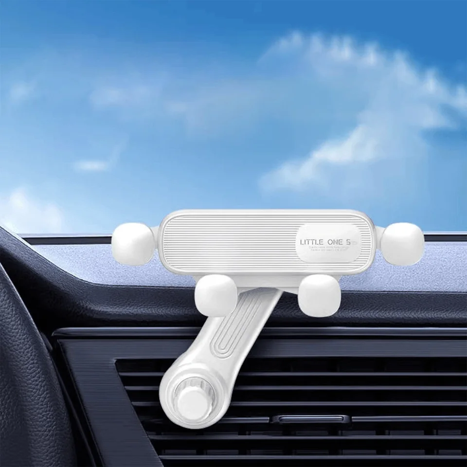 Držiak na otáčateľný držiak telefónu proti potriasnutiu zliatiny mobilného telefónu držiak vhodný na navigáciu automobilov